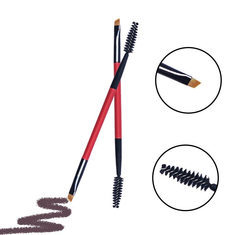 Mascara Brush 2-in-1 Portable Makeup Tools Fans