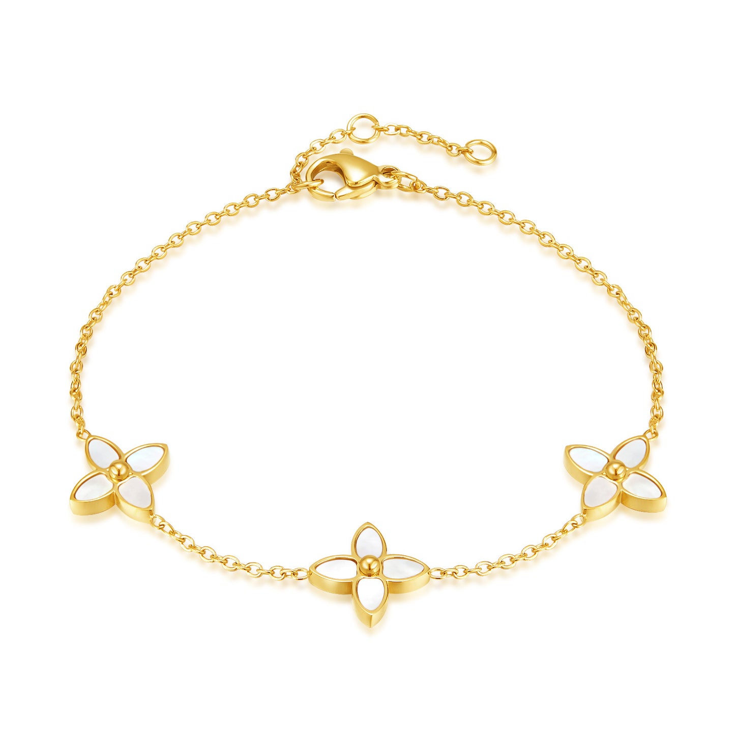 Special-interest Design All-match Clover All-match Bracelet Women