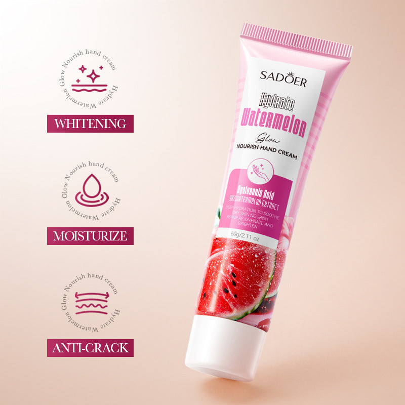 Nicotinamide Watermelon Hand Cream Hydrating Moisture Autumn And Winter
