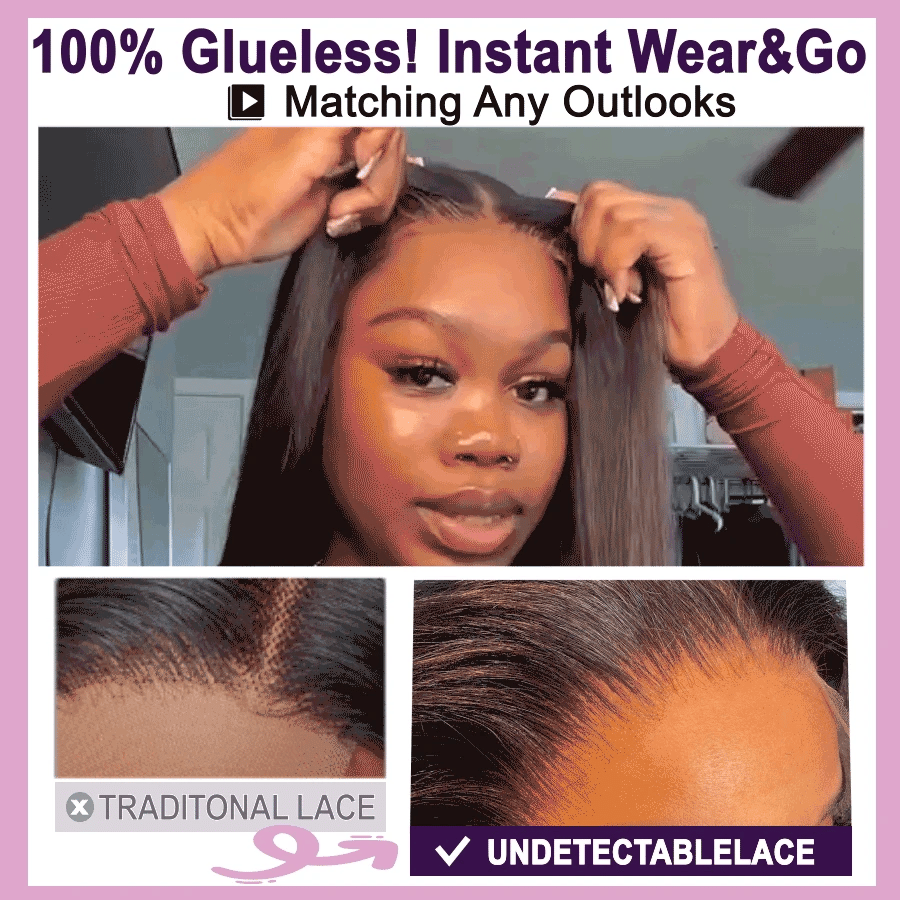 Wow Angel 5x5 Wear Go HD Lace Closure Glueless Wigs 28in Malaysian Straight Wig Pre Plucked Human Wigs Ready to Go Wig For Woman