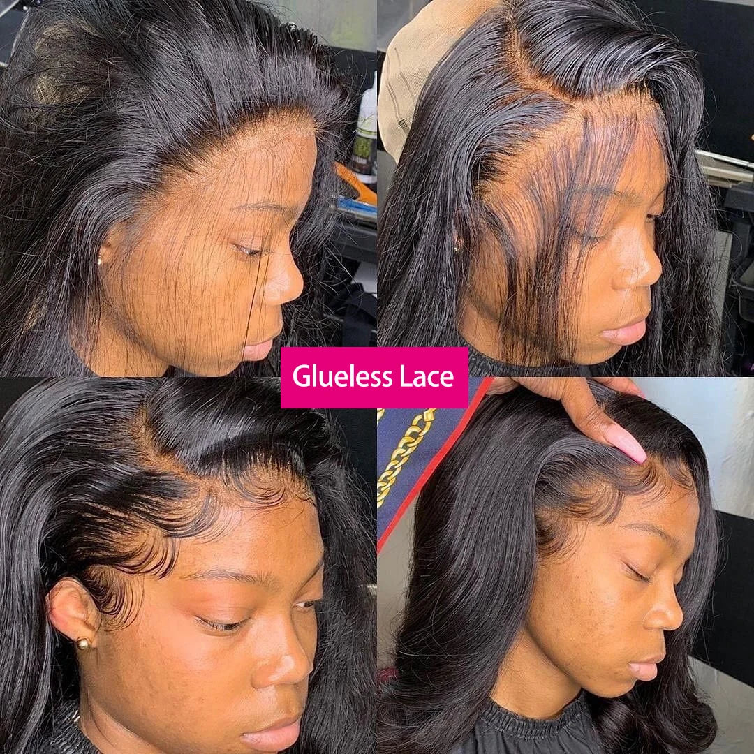 Bone Straight 13x4 Lace Frontal Human Hair Wigs Straight 30 32 inch Transparent Lace Front Closure Wig Brazilian For Women