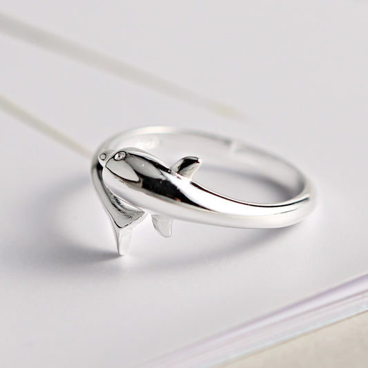 Korean Dolphin Ring Ornament
