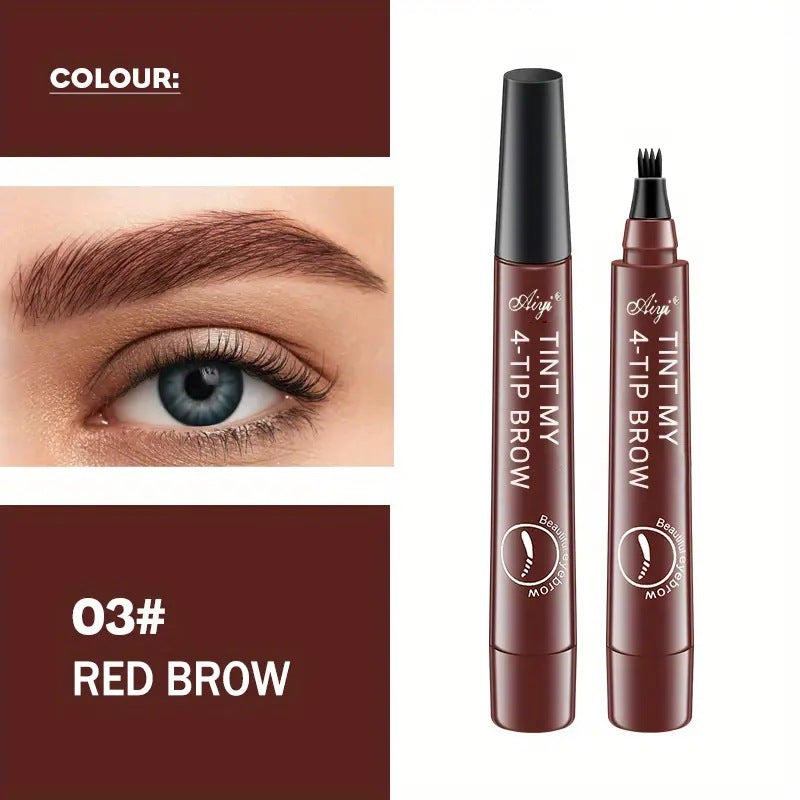 Four-head Eyebrow Pencil Long-lasting Smudge-free
