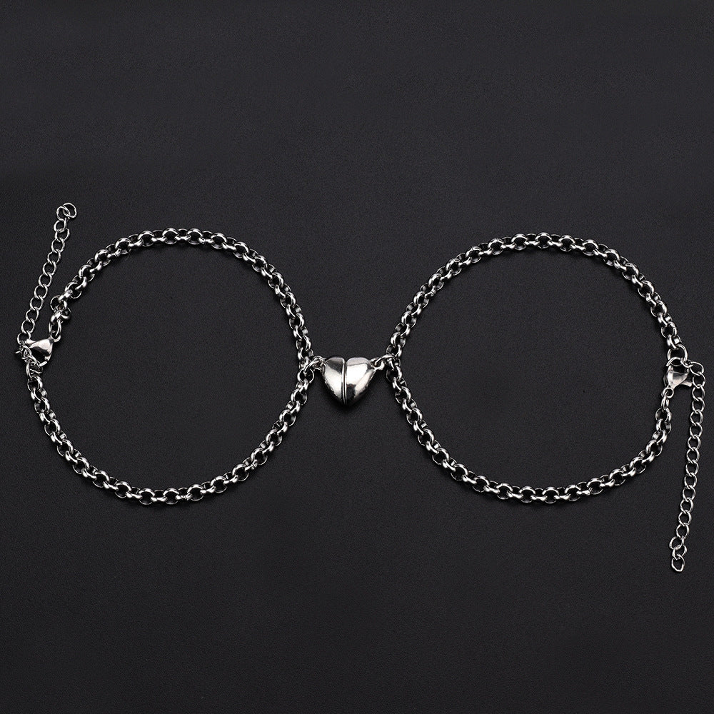 Men And Women Couples NK Bracelets A Pair Of Chains